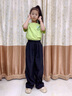 真維斯童裝女童褲子夏季2025年新款兒童闊腿褲中大童涼感夏褲女孩休閑褲薄款 紫/紫兔比耶左中下K 110 曬單實(shí)拍圖