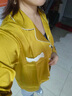 艾詩(shī)迷【100%桑蠶絲】高端品牌真絲睡衣女2025最新款家居服倆件套甜美風(fēng) 綠色套裝 L 【建議105-125斤】 曬單實(shí)拍圖