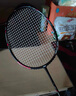 李寧（LI-NING）羽毛球拍雷霆小鋼炮黑色全碳素專業(yè)進攻型單拍4U已拉線AYPT307-4 曬單實拍圖