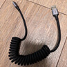 綠聯(lián)車載彈簧充電線Type-C適用蘋果16/15快充CarPlay數(shù)據(jù)線USB-C伸縮iPhone16e/15ProMax華為榮耀1.2米 曬單實拍圖