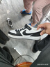NIKE 耐克童鞋男女童休閑板鞋COURT BOROUGH魔術(shù)貼運動(dòng)鞋小童 曬單實(shí)拍圖
