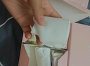 歐迪芬（Ordifen）【清倉】內(nèi)褲女中腰棉質(zhì)拼款盒裝3條內(nèi)褲+襪子/內(nèi)褲3條裝XK2A03T 三混色2:軟玉紫+晴空藍+香蜜黃 2XL 曬單實拍圖