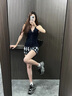 啄木鳥(niǎo)網(wǎng)面透氣老爹鞋女25年春夏季新款網(wǎng)鞋百搭增高休閑鞋薄款運動(dòng)鞋子 黑色 37 (235mm) 曬單實(shí)拍圖