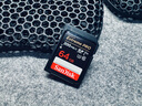 閃迪（SanDisk）高速SD存儲卡CLASS10單反相機微單電視內存卡行車(chē)記錄儀大卡 64G讀速200MB/S 4K拍攝 黑卡讀卡器套裝 曬單實(shí)拍圖
