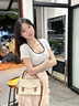 CinvaiKrose包包女包2025年新款斜挎包單肩小手提包生日七夕情人節(jié)禮物送女友 米色【送女友老婆女生禮物走心】 曬單實拍圖