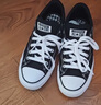 匡威（Converse）官方 莫爾登All Star男女低幫休閑滑板鞋黑色A09226C A09226C 36.5 曬單實(shí)拍圖