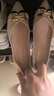 達(dá)芙妮平底鞋軟底時尚女單鞋職業(yè)通勤女鞋尖頭船鞋4623101057 杏色 38  曬單實(shí)拍圖