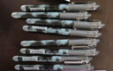 百樂(lè )（PILOT） 中性筆BL-P50\P500大容量刷題水筆簽字筆黑藍紅色筆學(xué)生限定練字考試專(zhuān)用筆 【黑色】0.5MM 【3支裝】 曬單實(shí)拍圖