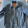Levi's李維斯情侶同款美式經(jīng)典復古休閑時(shí)尚潮牌修身牛仔夾克外套 深藍色 M 曬單實(shí)拍圖