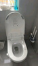 安華輕智能馬桶泡沫盾自動(dòng)翻蓋無(wú)水壓限制半智能坐便器Niq320M305坑距 曬單實(shí)拍圖