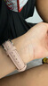 MSSM適用蘋果手表表帶女款小蠻腰真皮apple watch手表iwatch ultra S10/9/8/7/6/SE【粉色】38/40/41mm 曬單實拍圖