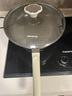 九陽（Joyoung）炒鍋炒菜不粘鍋平底鍋煎鍋有鈦鍋電磁爐燃氣通用0氟鈦瓷玉棠30cm 曬單實拍圖