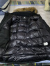 君羽戶外羽絨服男中長款男士800蓬工裝服派克服加厚防水鵝絨服D52071 黑色-男女款 M 推薦女121-135斤/男136-150斤 曬單實(shí)拍圖