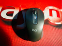 羅技（Logitech）M750M 通用版鼠標 無線藍牙鼠標 靜音鼠標 智能鼠標 對稱鼠標 黑色 帶Logi Bolt USB接收器 曬單實拍圖