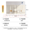 樂(lè )蘭迪空調防直吹擋風(fēng)簾柔風(fēng)簾孕婦月子嬰兒擋風(fēng)板布免打孔壁掛式通用防風(fēng)簾夢(mèng)想家園通用1-1.5匹 L8251 曬單實(shí)拍圖