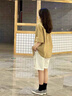 真維斯（JEANSWEST）粉色運(yùn)動短褲女夏季2025新款爆款多巴胺寬松休閑純棉跑步五分中褲 皮粉 正確決定粉色_K_前左下 L 曬單實(shí)拍圖