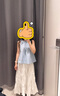 UR2025夏季新款女裝簡約蝴蝶結(jié)系帶無袖罩衫襯衫UYU250078 淺藍(lán) XS 曬單實(shí)拍圖