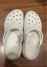 卡駱馳（crocs）經(jīng)典云朵Clog女沙灘洞洞鞋涼拖鞋206750 206750-100  38  曬單實拍圖