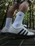adidas「T頭鞋」VL COURT復古休閑板鞋德訓鞋男女阿迪達斯輕運動 白色/黑色/灰色   46 曬單實拍圖