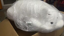 圣多堡趴趴熊客廳沙發(fā)旁落地擺件大型臥室房間輕奢感家居裝飾品 白色趴趴熊 曬單實(shí)拍圖