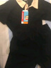大嘴猴（paul frank）童裝男童套裝2025春夏季透氣速干短袖短褲兩件套中大童舒適運動服 272F黑色 140 曬單實拍圖