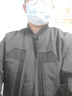 季言飛行員夾克春秋夾克男防風(fēng) 防潑水寬松工裝短款棒球服機(jī)能外套男 黑色 3XL 曬單實(shí)拍圖