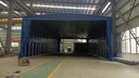 【送貨上門】推拉雨棚折疊雨棚大排檔燒烤棚大型倉(cāng)庫(kù)帳篷戶外移動(dòng) 寬3長(zhǎng)7高3頂布+架子不含圍布 曬單實(shí)拍圖