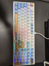惠普（HP）GT98機械鍵盤(pán)無(wú)線(xiàn)有線(xiàn)藍牙三模gasket客制化電競游戲鍵盤(pán)辦公電腦 高顏值海鹽星輕羽軸 曬單實(shí)拍圖