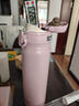 膳魔師（THERMOS）大容量保溫杯居家辦公男士女學(xué)生便攜新款簡約不銹鋼保溫泡茶水杯 霧粉500ml jnl~506 曬單實(shí)拍圖