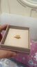 六福珠寶七夕禮物 黃金戒指宋韻思蓮福滿傳家蓮花足金戒指 計價 約4.71克 曬單實拍圖