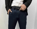 CAIDEN KETCH品牌男裝高端休閑褲男士2025新款彈力商務(wù)中年直筒褲修身男款長褲 高檔藏藍(lán)色 32 曬單實(shí)拍圖