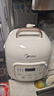 美的（Midea）米白色電壓力鍋1-2人雙膽家用高壓電飯鍋0涂層鋼膽母嬰放心用智能預(yù)約高壓快煮開蓋火鍋飯煲 【奶油白】0涂層 健康煮 1.8L 曬單實拍圖