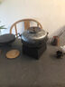 漢帝唐韻 燒水壺煮茶器電陶爐套裝砂鐵茶釜日本原裝進(jìn)口日式手工鑄鐵煮茶壺 砂鐵茶釜+保溫爐+木勺 曬單實(shí)拍圖