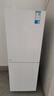 美的（Midea）190 雙開門二門1-2人1.4米高出租房可冷藏冷凍兩用小巧省空間小戶型低溫補(bǔ)償家用宿舍冰箱 【雙門】MR-190E 曬單實(shí)拍圖