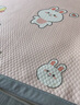 南極人a類(lèi)冰豆豆嬰兒涼席幼兒園寶寶午睡軟墊兒童冰絲席子夏天季可機洗 巴比兔【涼而不冰 觸感柔軟 A類(lèi)標準】 50cm*150cm 曬單實(shí)拍圖