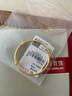 菜百首飾 黃金手鐲 足金簡(jiǎn)約拋光 推拉式  兒童手鐲  新生兒 計價(jià) HJ 足金手鐲 約5.54g 曬單實(shí)拍圖