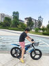 津馳遠(yuǎn)兒童自行車6-10-15歲碟剎中大童山地男女孩學(xué)生單車一體輪腳踏車 車燈款|藍(lán)色+變速+雙碟剎+輻條輪 22寸【身高140-160cm】約11-15歲 曬單實(shí)拍圖
