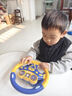 童雀兒童方向盤玩具嬰兒車掛件3-6歲益智六一節(jié)仿真駕駛寶寶生日禮物 多功能觸感方向盤—庫里藍(lán) 曬單實(shí)拍圖