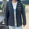 伯希和（Pelliot）戶(hù)外輕薄排骨羽絨服女800蓬鵝絨防風(fēng)外套男沖鋒內膽125408006黑XL 曬單實(shí)拍圖