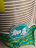 星坊一次性碗 稻殼湯碗飯碗野餐可降解大號圓碗免洗餐具350ml50只裝 曬單實拍圖