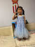 迪士尼六一兒童節(jié)禮物艾莎女童公主連衣裙子女童夏季2025新款新品連衣裙 曬單實拍圖