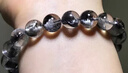 侗秘珍藏級天然老礦貓眼黑銀鈦晶手鏈黑發(fā)晶貓眼水晶手串男女生日禮物 珍藏級貓眼黑銀鈦10mm 曬單實(shí)拍圖