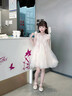 G.DUCKKIDS小黃鴨女童漢服連衣裙夏裝2025新款兒童裙子夏季新中式小女孩中國 杏色 160 cm 曬單實(shí)拍圖