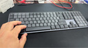 羅技（Logitech）大師系列 MX Mechanical 商務低噪無線雙模矮軸機械鍵盤 智能鍵盤 全尺寸段落青軸 曬單實拍圖