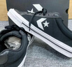匡威（Converse）官方 Sport Casual休閑板鞋漫步星箭板鞋黑色A10547C A10547C 40.5 曬單實(shí)拍圖