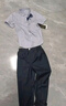 羅蒙男童演出服套裝男孩生日花童幼兒園禮服畢業(yè)服 藏青色 150 曬單實(shí)拍圖