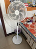 美的（Midea）【颶風(fēng)節(jié)能】七葉柔風(fēng)立式電風(fēng)扇/家用輕音落地扇/臺(tái)式小型風(fēng)扇/大風(fēng)力遙控定時(shí)搖頭風(fēng)扇 SAH35BSJ 曬單實(shí)拍圖