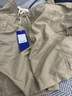 Wassup Sohot短褲男夏季冰絲涼感工裝褲男潮流休閑五分褲 卡其色 XL 曬單實(shí)拍圖