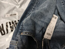 森馬（Semir）牛仔褲女做舊復(fù)古風(fēng)直筒褲個(gè)性街頭秋顯瘦拼接長(zhǎng)褲103524124013A 曬單實(shí)拍圖