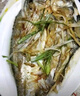 優(yōu)牧冠 三去開背海鱸魚/河鱸魚隨機 去內(nèi)臟 鮮活冷凍約400-450g 曬單實拍圖